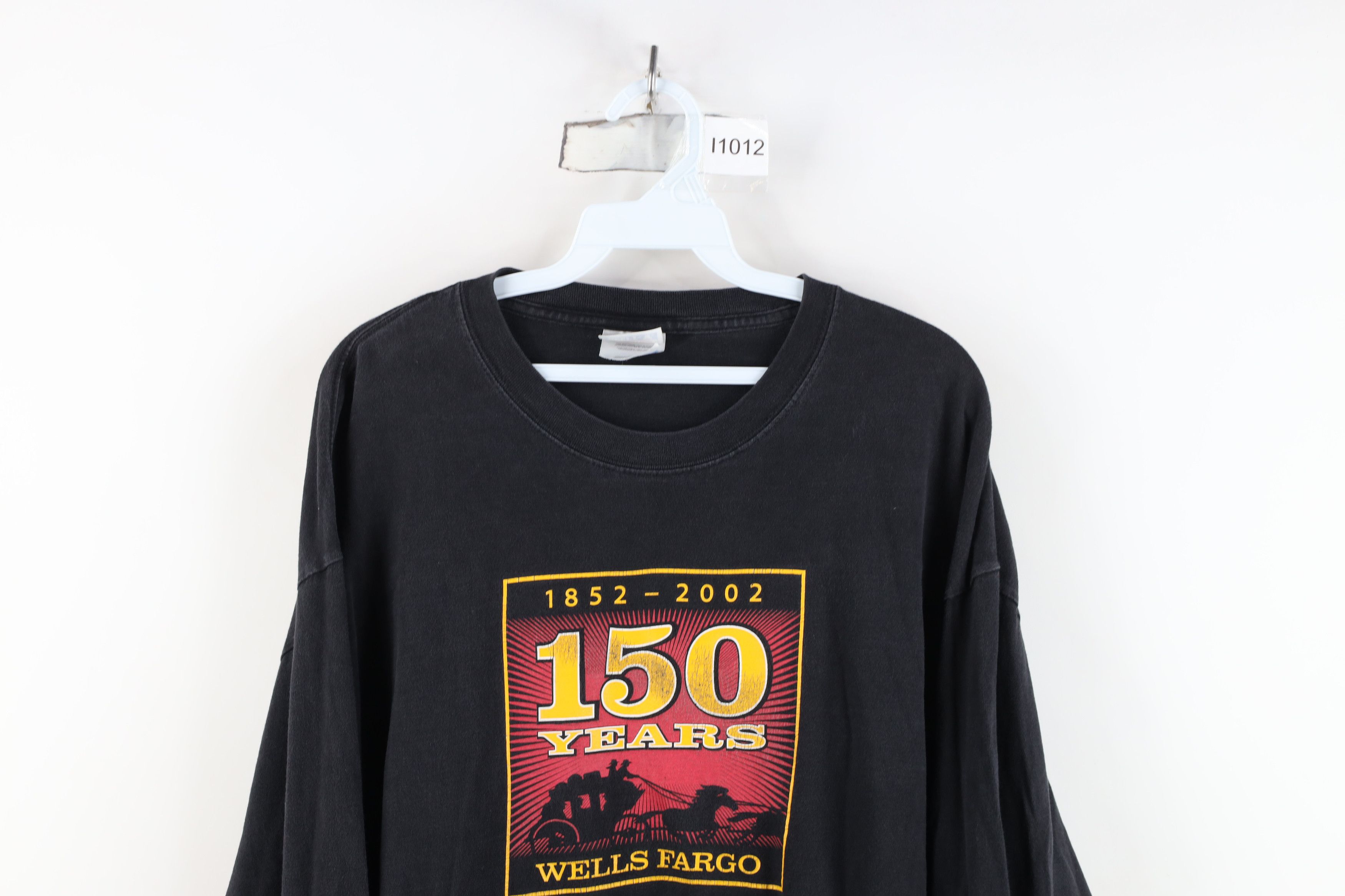 Vintage Vintage Y2K 2002 Wells Fargo Bank Long Sleeve T-Shirt Size US XL / EU 56 / 4 - 2 Thumbnail