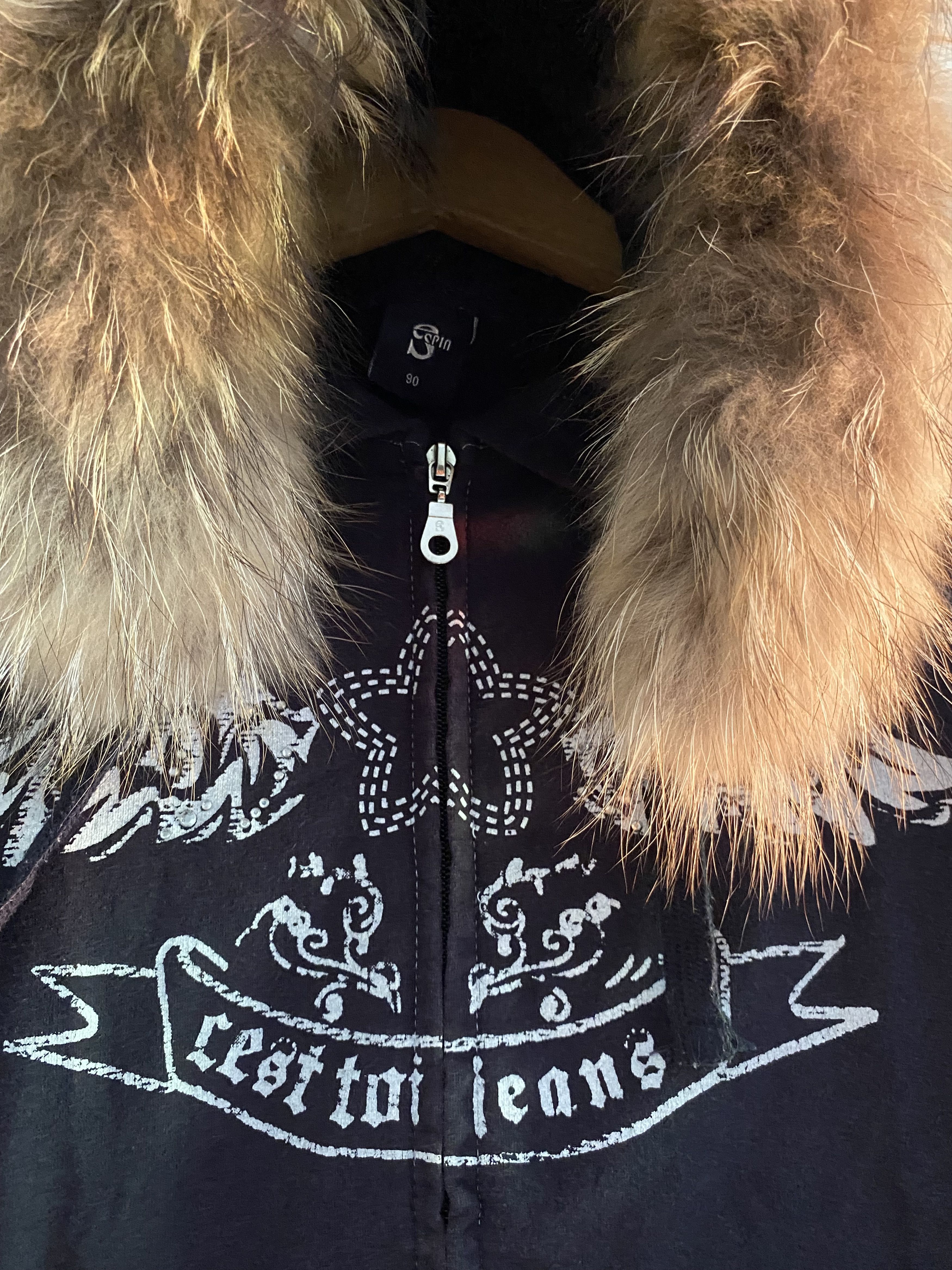 If Six Was Nine × Japanese Brand × Le Grande Bleu (L.G.B.) espin italy faux fur hoodie Size US S / EU 44-46 / 1 - 6 Thumbnail