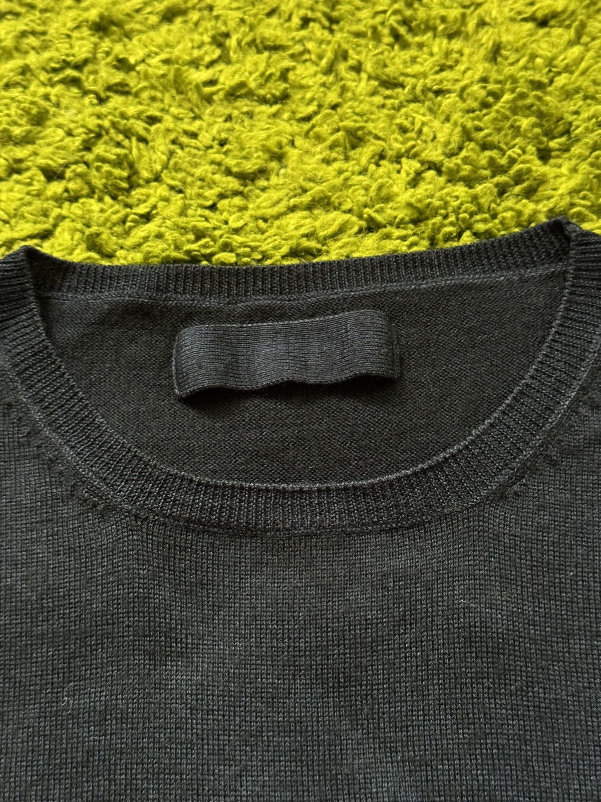 Prada Prada patch logo wool short sleeve sweater Size S / US 4 / IT 40 - 4 Thumbnail