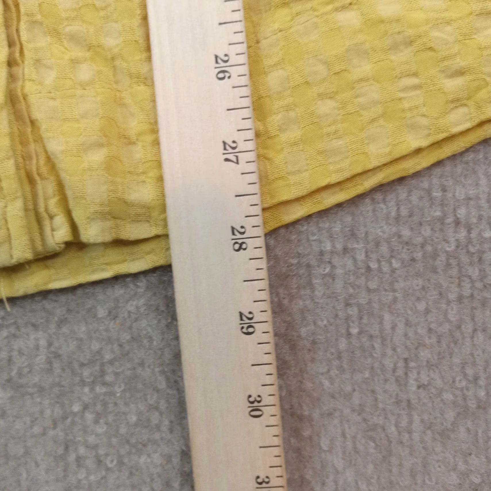 Vintage Alya Skirt Womens Small Yellow Knee Length Lined Buttons Casual Lightweight Z Size 28" / US 6 / IT 42 - 3 Thumbnail