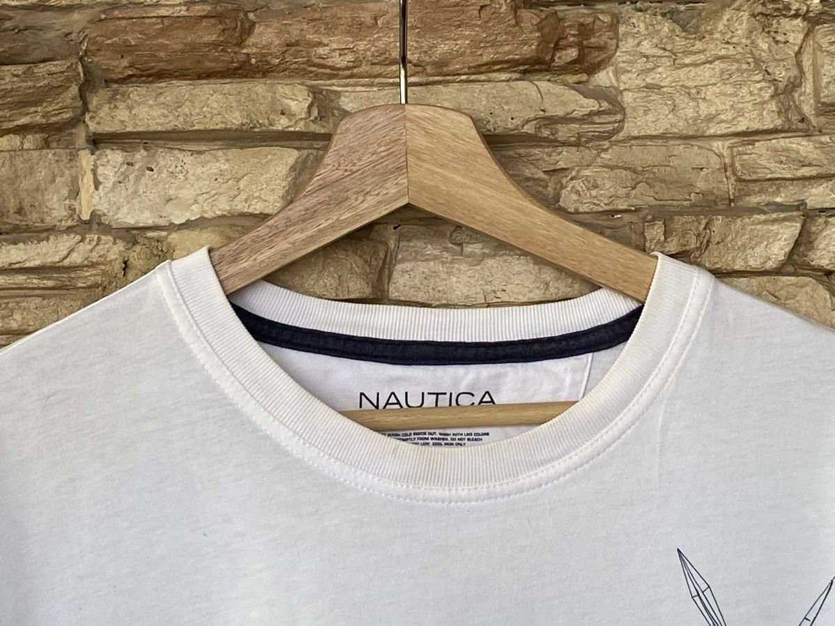 Nautica × Vintage Nautica Multi Logo Backhit Tees Size US L / EU 52-54 / 3 - 7 Thumbnail