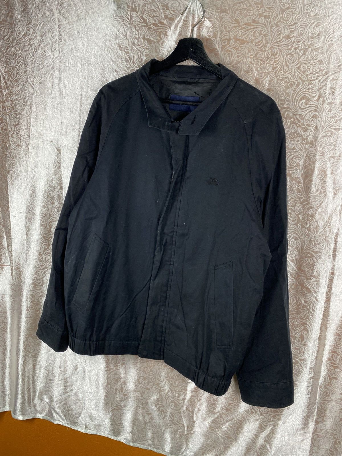 Burberry Burberry London Black Zip JacketMinimalist Casual Outerwear Size US XL / EU 56 / 4 - 4 Thumbnail