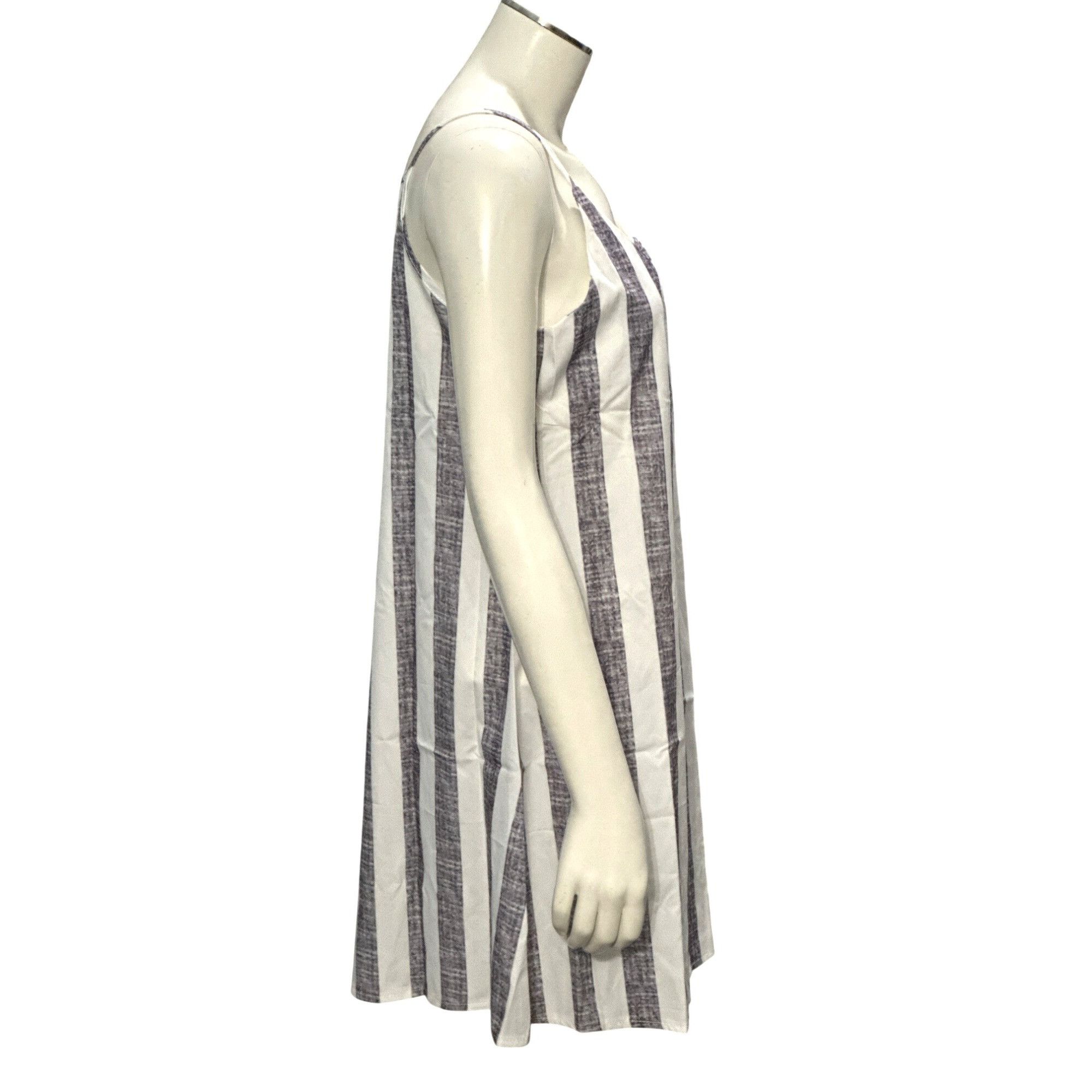 Other CCC Black White Striped A Line Sleeveless Spaghetti Straps S Size S / US 4 / IT 40 - 4 Thumbnail