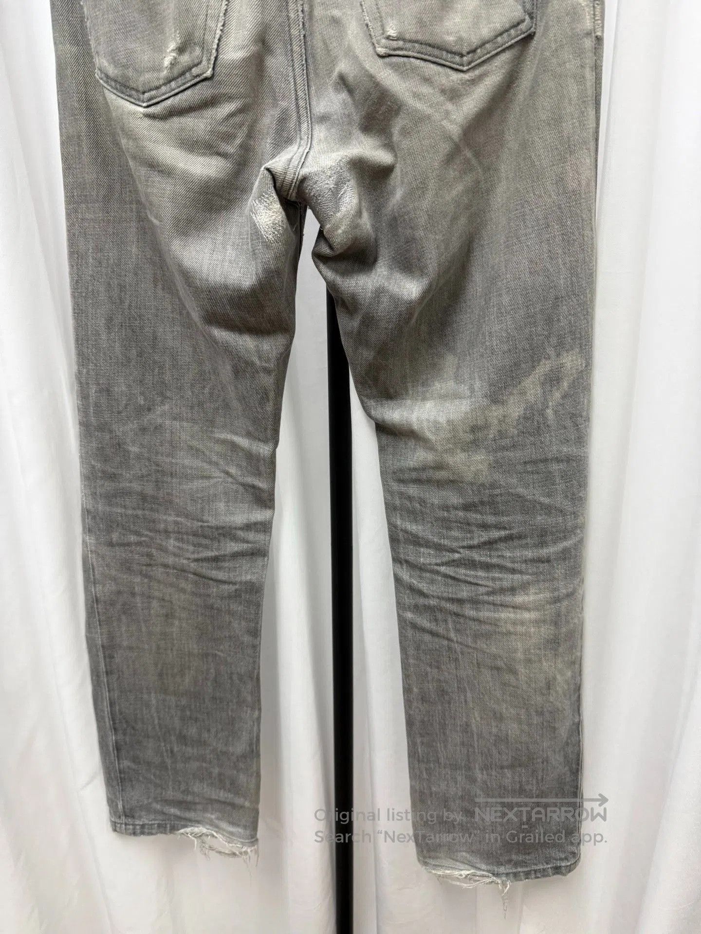 Helmut Lang Helmut Lang Distressed Washed Jeans. Size US 32 / EU 48 - 8 Thumbnail