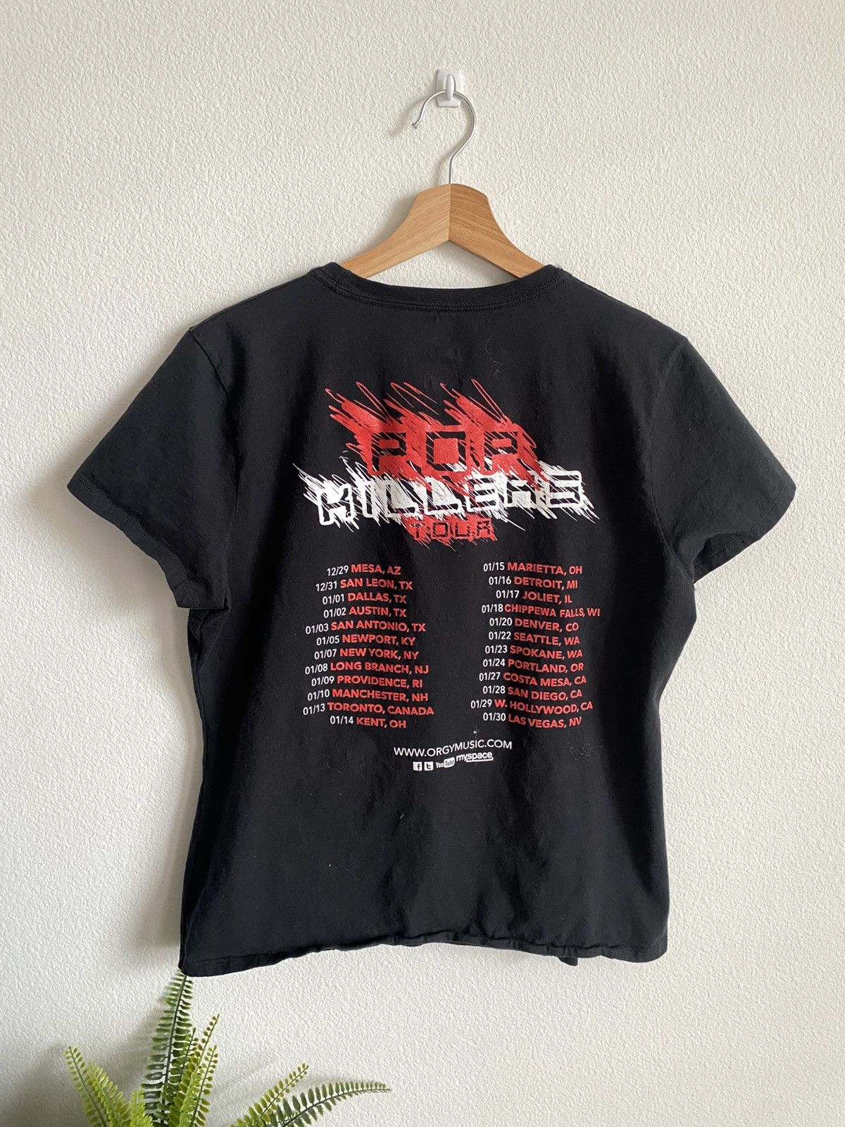 Band Tees Y2K ORGY Band Tour Tee Size US L / EU 52-54 / 3 - 2 Thumbnail