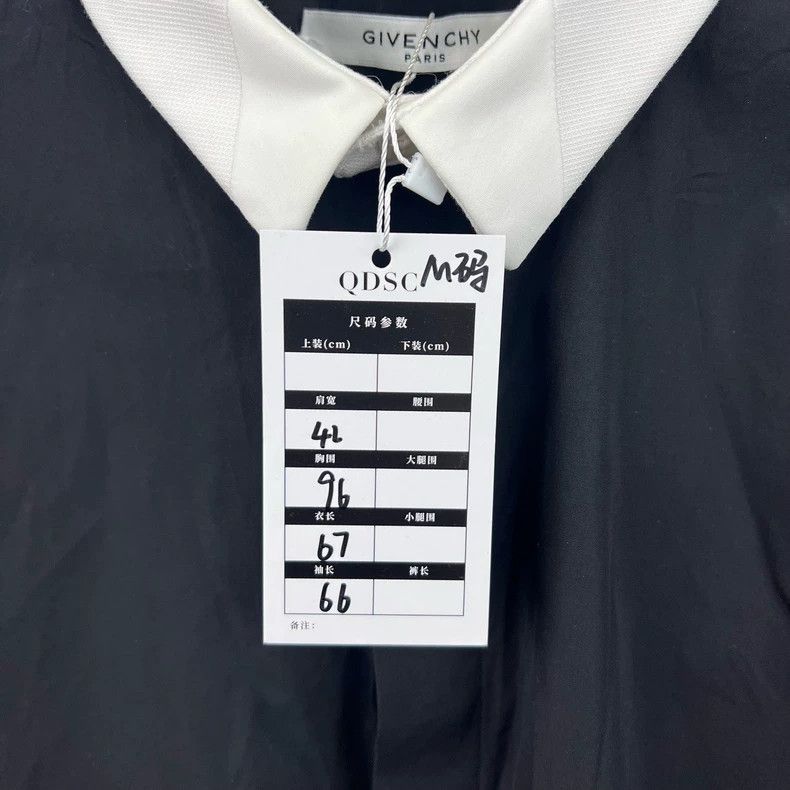 Givenchy Givenchy Black slim fit black and white pieced shirt, size Size US M / EU 48-50 / 2 - 6 Thumbnail