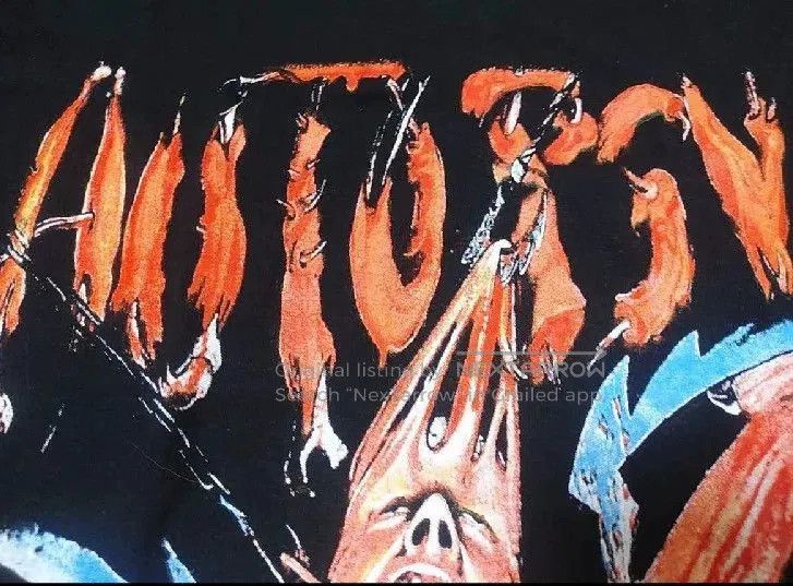City Morgue Vintage Autopsy Death Metal Long Sleeve Tee. Size US M / EU 48-50 / 2 - 3 Thumbnail