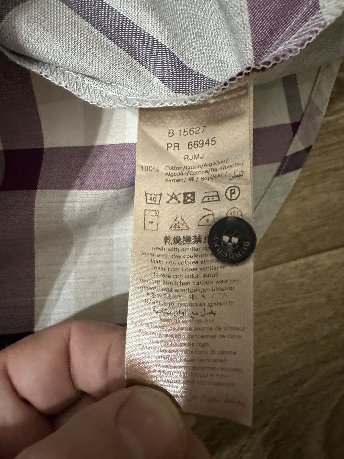 Burberry Burberry kids shirt size 6Y Size XXS / US 00 / IT 34 - 7 Thumbnail