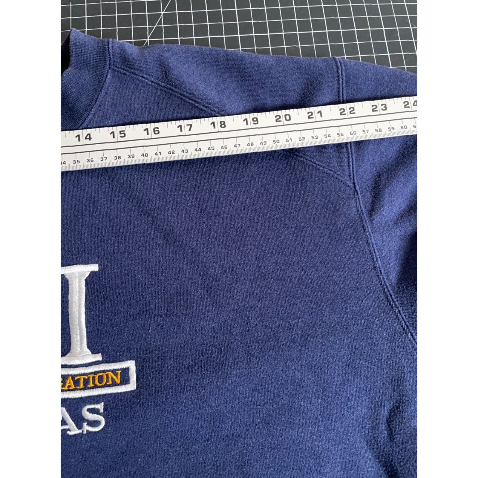 Vintage Badger CSI Las Vegas Sweatshirt Adult Large Dark Blue Embroidered Crewneck TV Series Men Size US L / EU 52-54 / 3 - 7 Thumbnail
