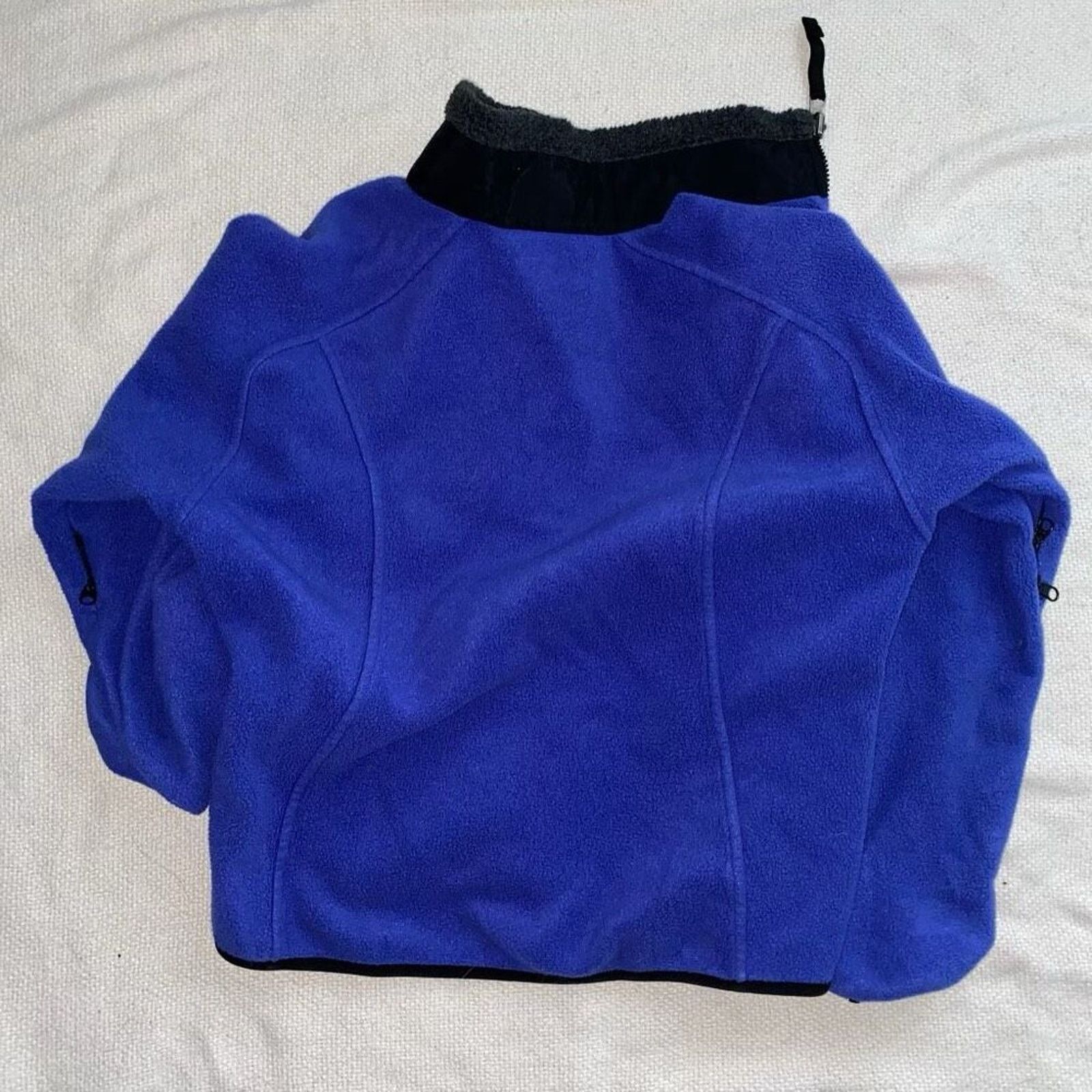 Marmot Marmot Royal Blue Vintage Front Zip Polartec Fleece | Sz M Size M / US 6-8 / IT 42-44 - 3 Thumbnail