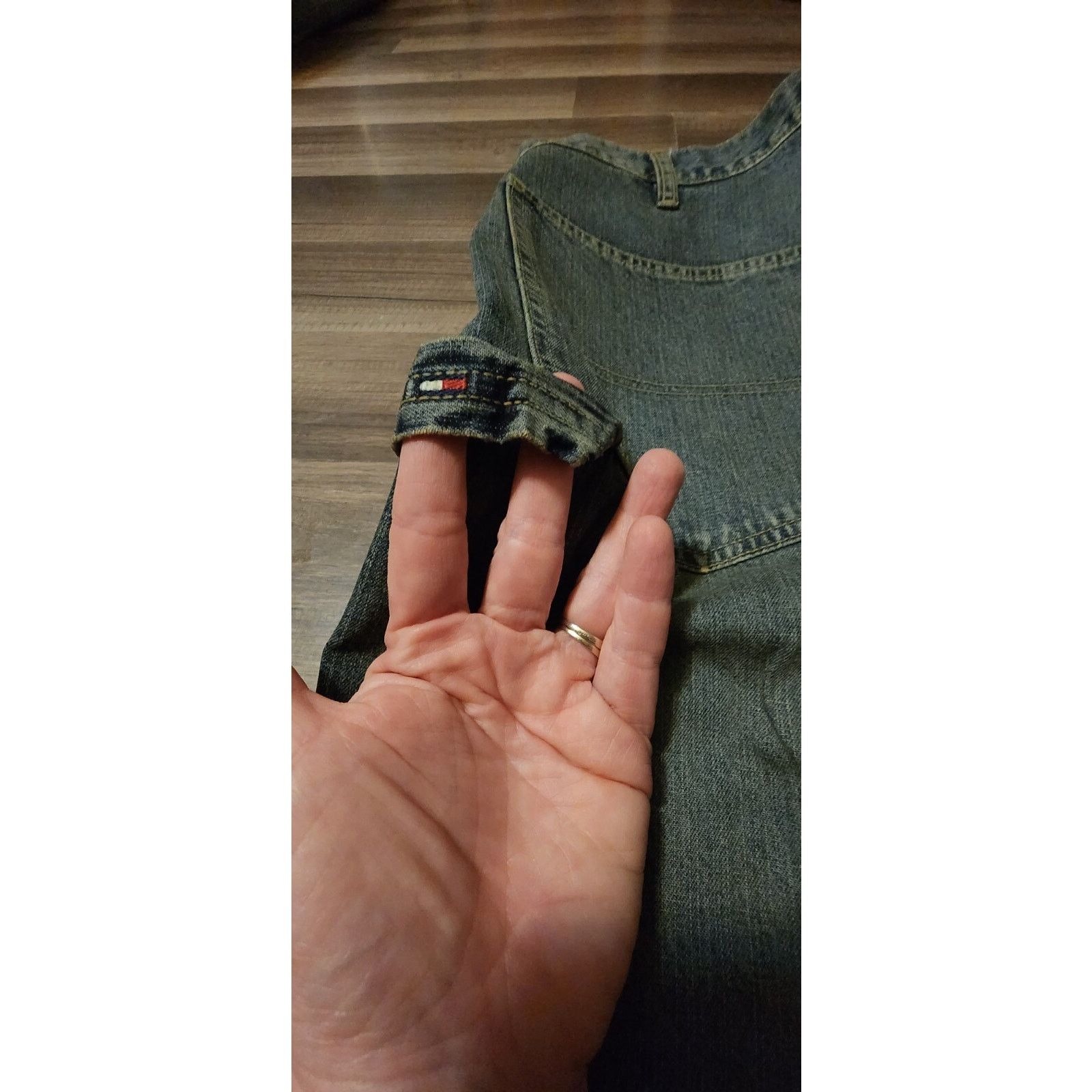 Tommy Hilfiger Tommy Hilfiger Denim Carpenter Shorts Leather Ptch Sz40 1197 Size US 40 / EU 56 - 4 Thumbnail