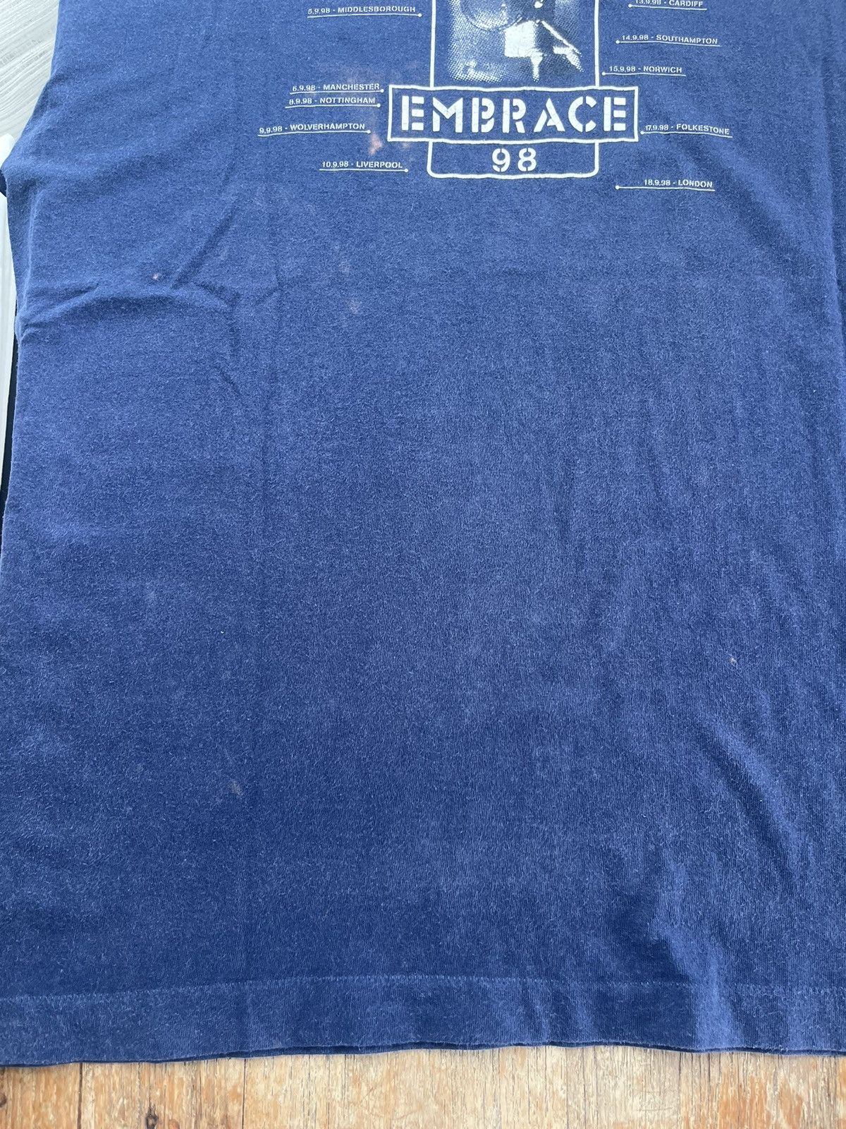 Band Tees Vintage EMBRACE The Good Will Out 1998’s Tour Tshirt Size US L / EU 52-54 / 3 - 12 Thumbnail