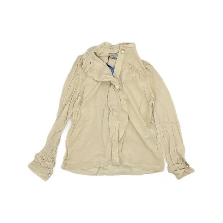 Lanvin Lanvin Casual Elegant Long Sleeve T-Shirt -2507 Size US XXS / EU 40 - 2 Thumbnail