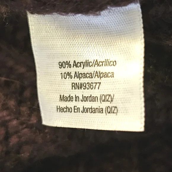 Other A.N.A Vintage Women's Lavender Turtleneck Knit Sweater Size M / US 6-8 / IT 42-44 - 7 Thumbnail
