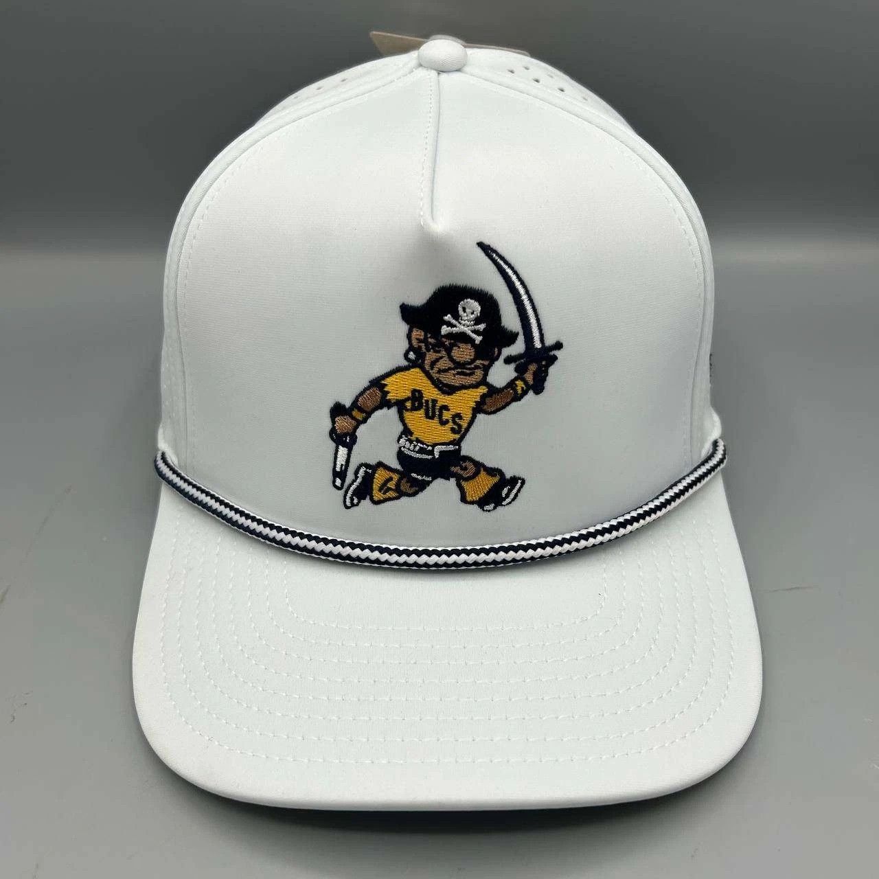 The Game Vintage Buccaneer Performance Rope Hat S-M Stretch Fitted Size ONE SIZE - 1 Thumbnail