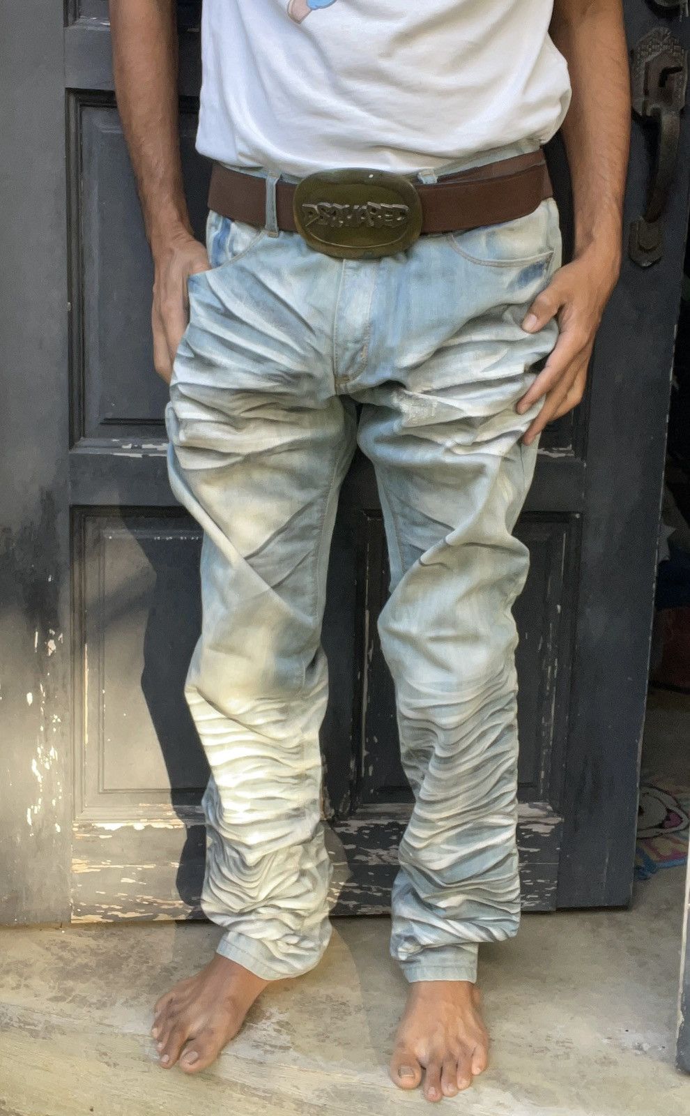 semanticdesign Rare! Semantic Design Clawmarks Jeans Pant Size US 34 / EU 50 - 12 Thumbnail