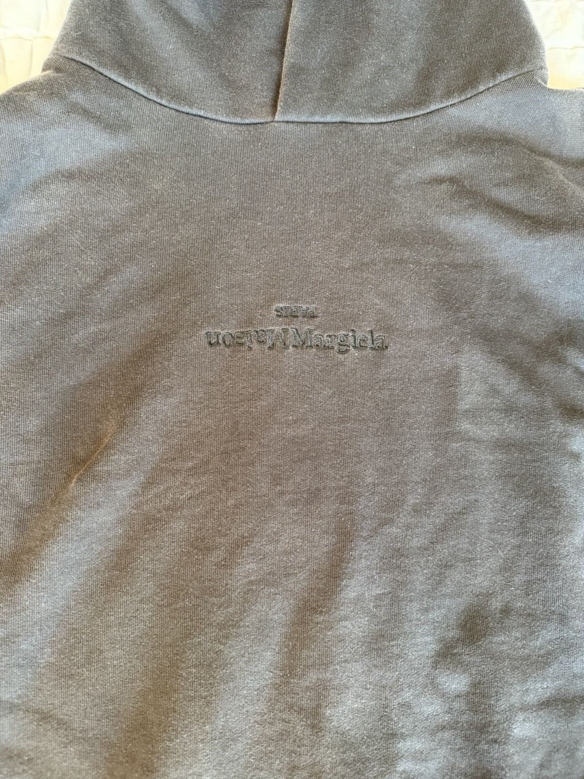 Maison Margiela Maison Margiela Logo Hoodie Size US L / EU 52-54 / 3 - 3 Thumbnail