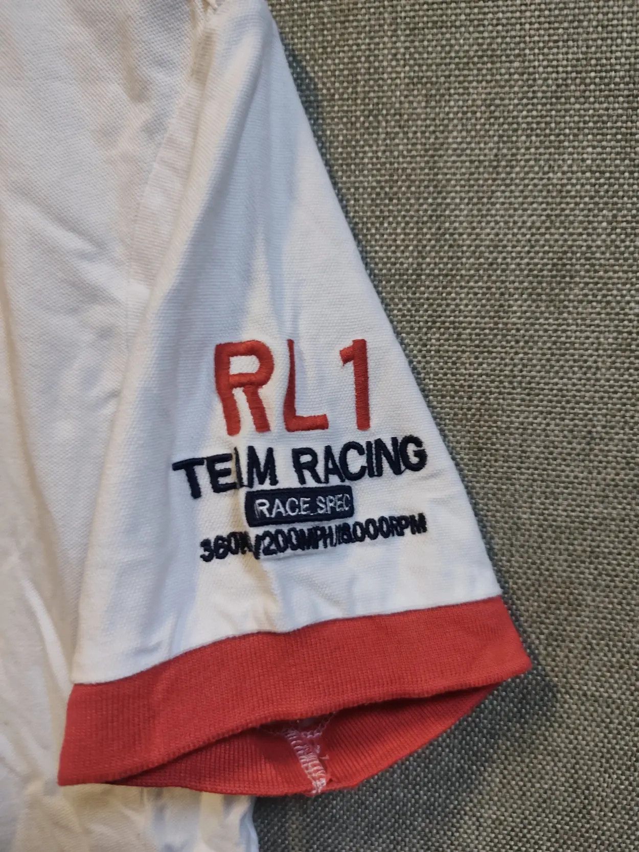 Polo Ralph Lauren Vintage Polo Ralph Lauren RL1 Racing Team GBR Polo Shirt Size US M / EU 48-50 / 2 - 4 Thumbnail