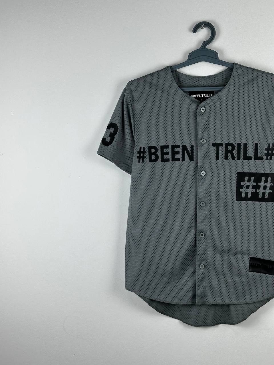Been Trill × Virgil Abloh Been Trill 13 Grey Baseball Jersey Size S Size US S / EU 44-46 / 1 - 3 Thumbnail