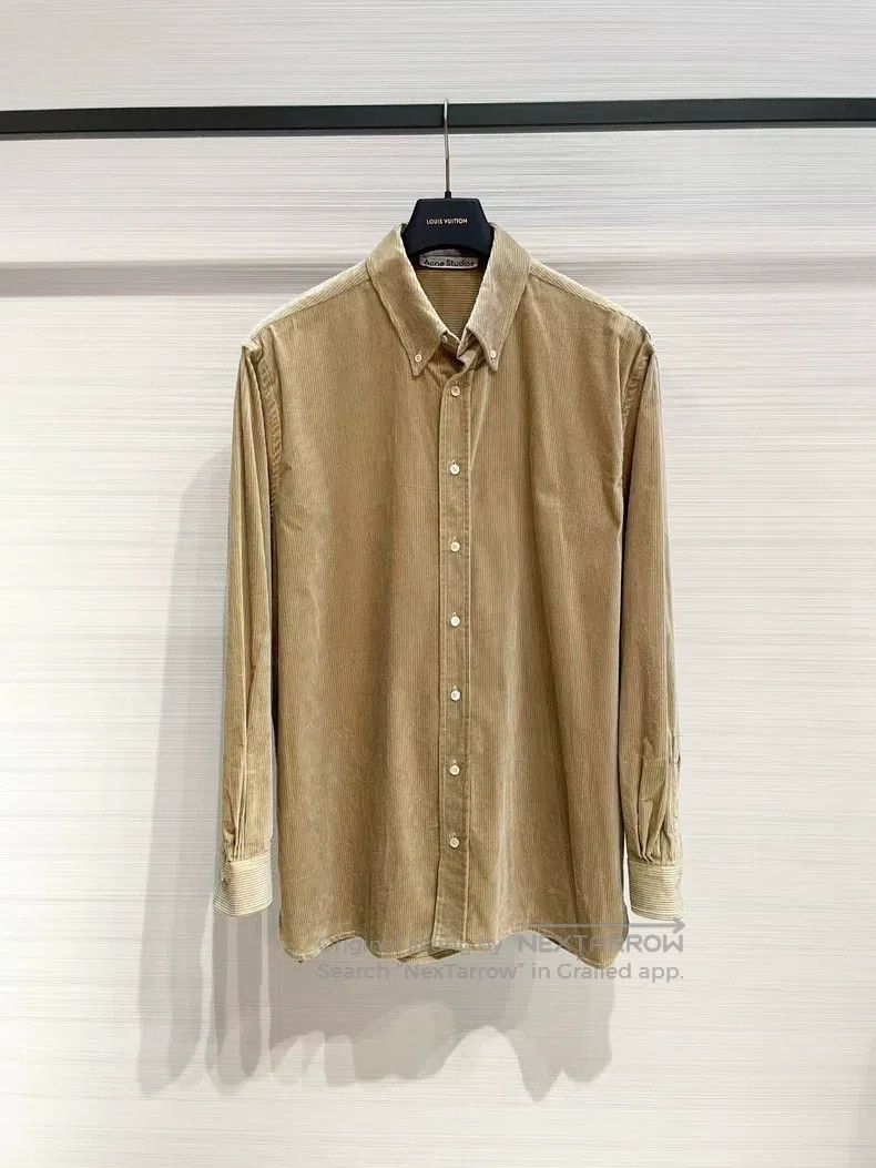 Acne Studios Corduroy Long Sleeve Shirt