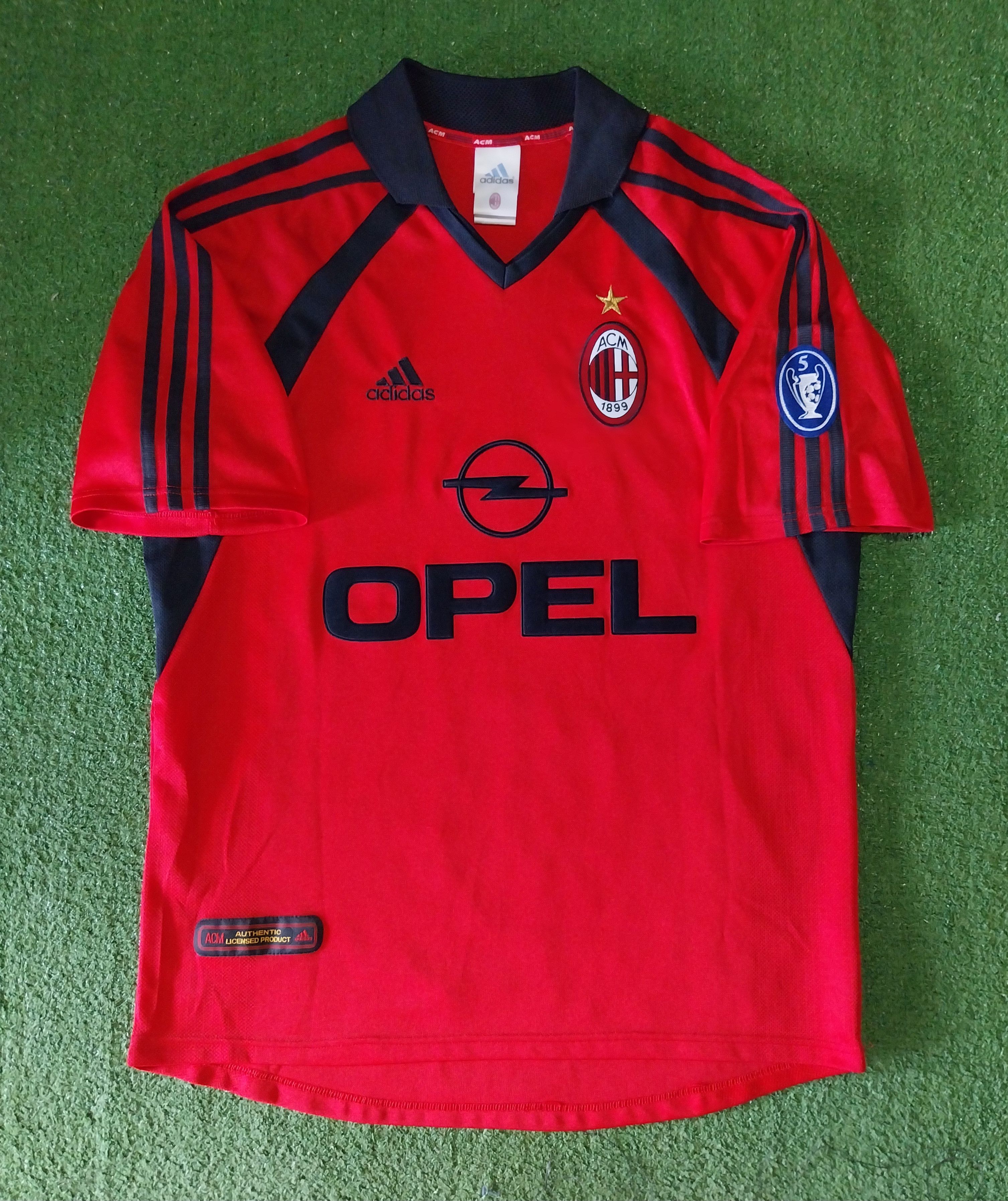 Adidas Ac milan 3rd 2001/2002 inzaghi jersey football rare