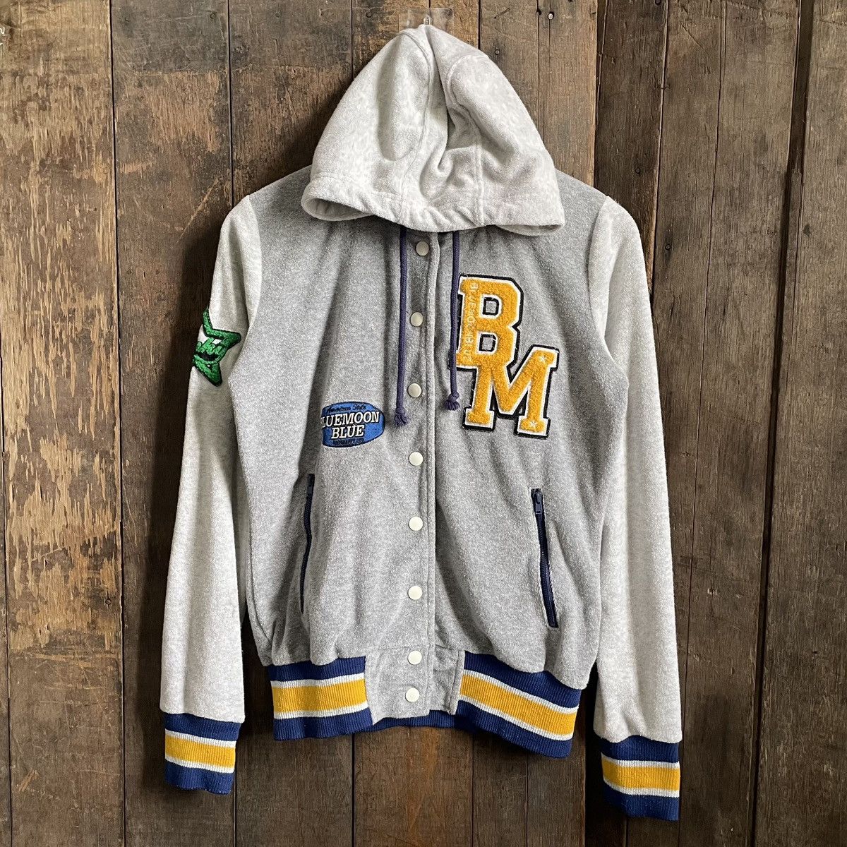 Japanese Brand Vintage Moon Blue Moon Hoodie Size US S / EU 44-46 / 1 - 1 Thumbnail