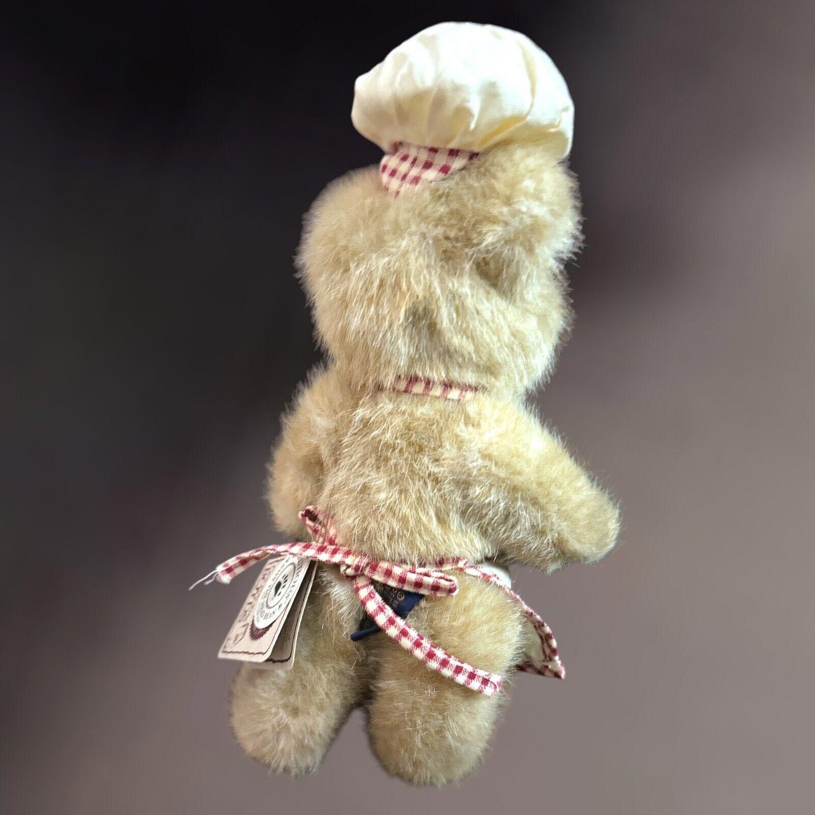 Designer NWT Boyds Bears COOKIE BEARCHILD Plush 8" Baker Apron Chef Size ONE SIZE - 5 Thumbnail