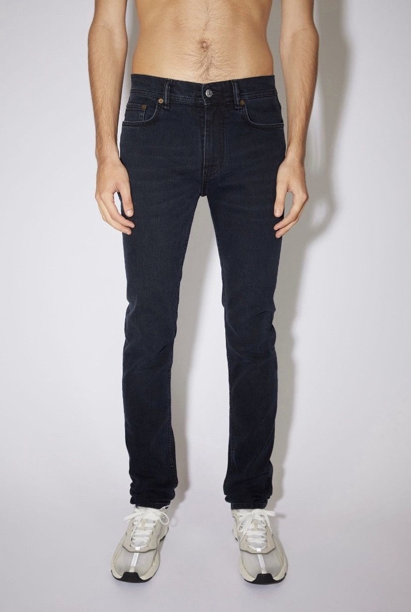Acne Studios Acne Studios Ace Blue/Black Jeans Pants Size US 28 / EU 44 - 10 Thumbnail
