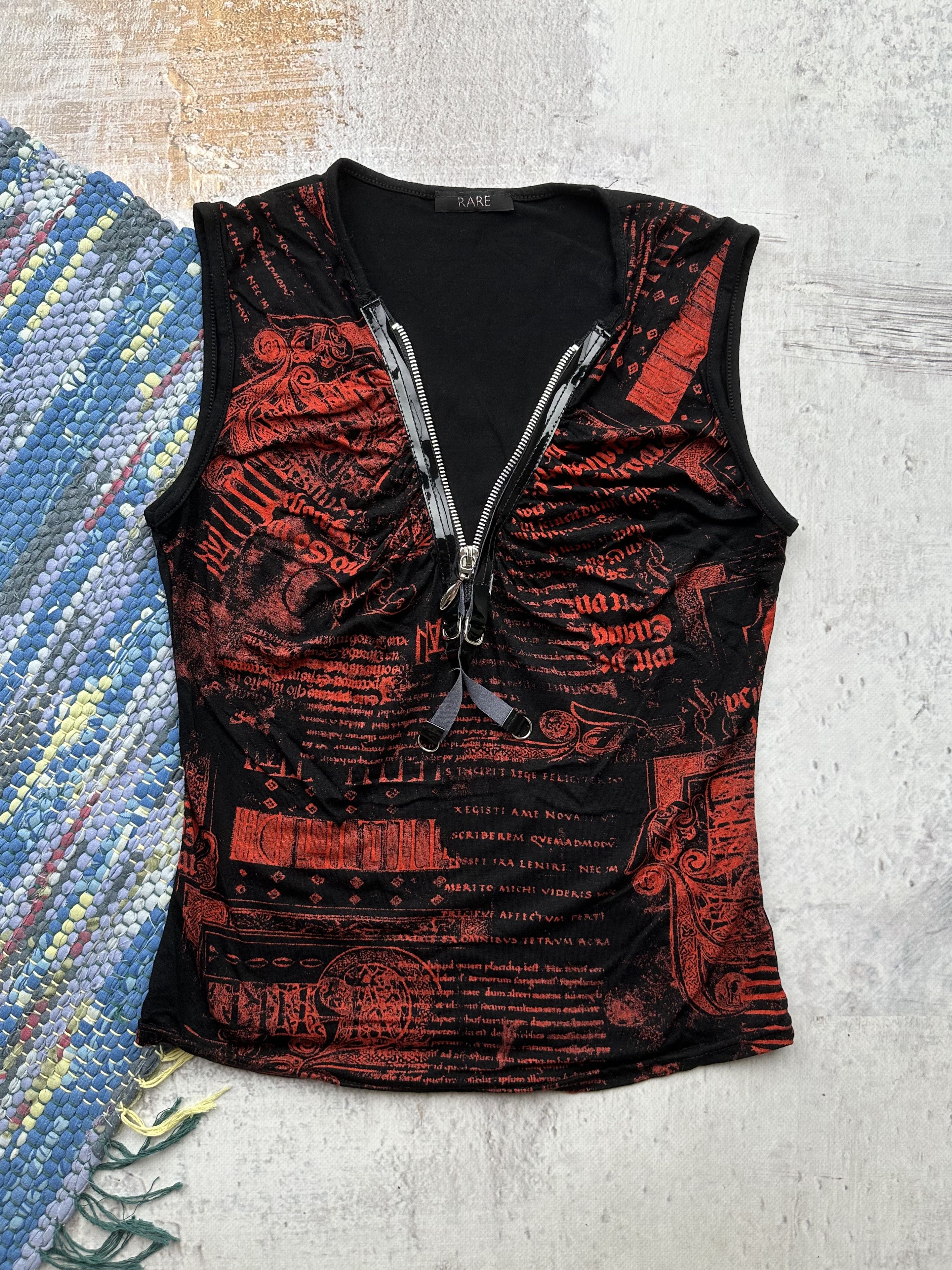 Vintage Vintage Tank Top A419(35)D15 Size S / US 4 / IT 40 - 1 Thumbnail