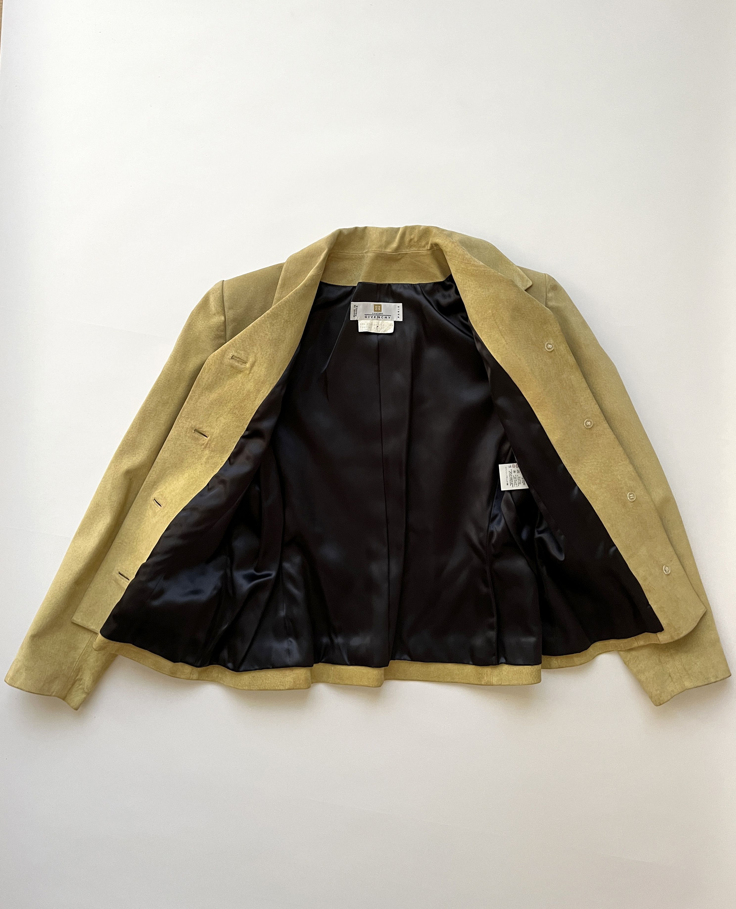 Givenchy ⚡️QUICK SALE⚡️1996 Givenchy Couture Galliano Suede Jacket Size M / US 6-8 / IT 42-44 - 3 Thumbnail