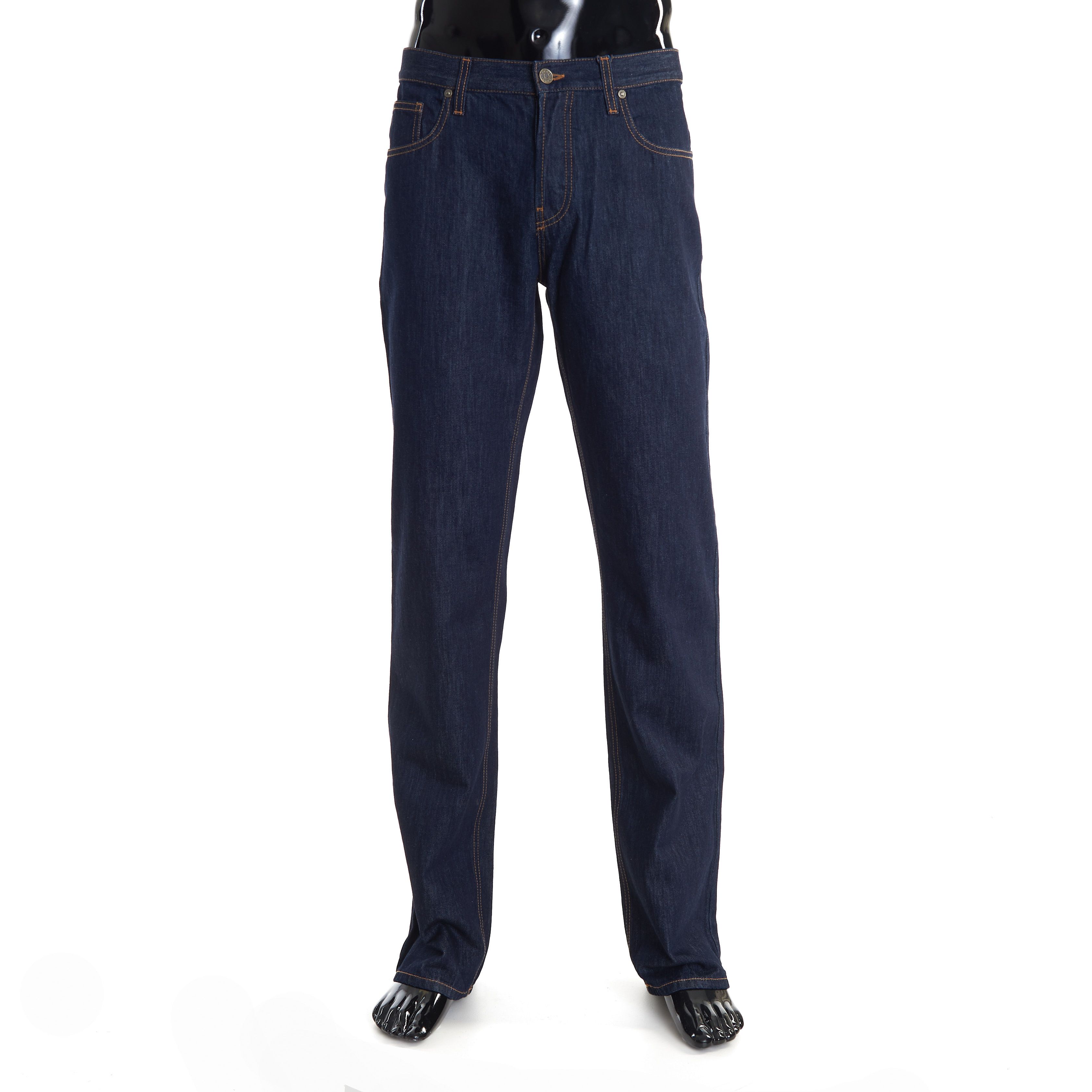 Gucci Dark Blue Regular Straight Denim Jeans Pants Size US 34 / EU 50 - 1 Thumbnail