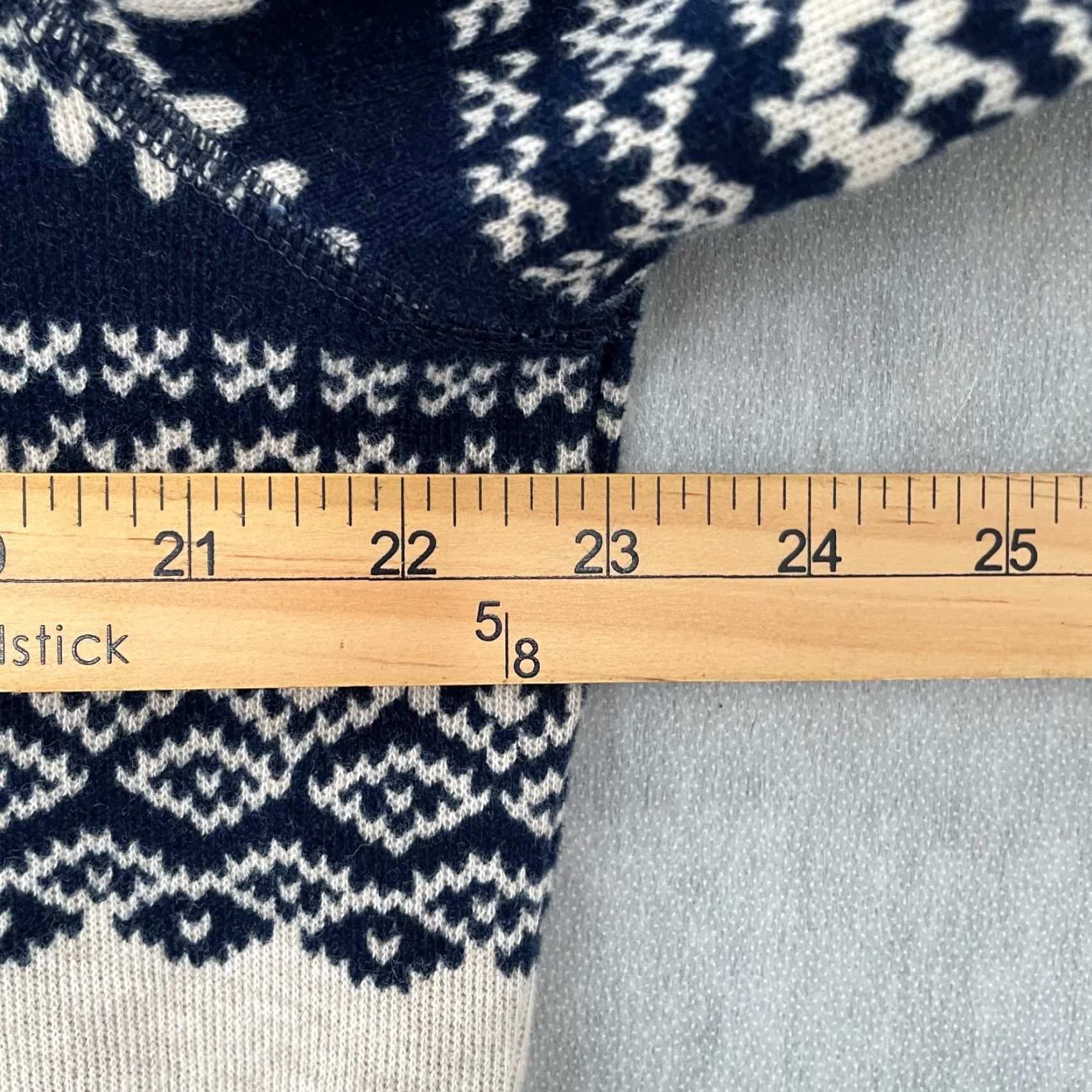 Polo Ralph Lauren Polo Ralph Lauren Sweater Adult Large 1/4 Zip Snowflake Knit Estate Rib Nordic L Size US L / EU 52-54 / 3 - 7 Thumbnail