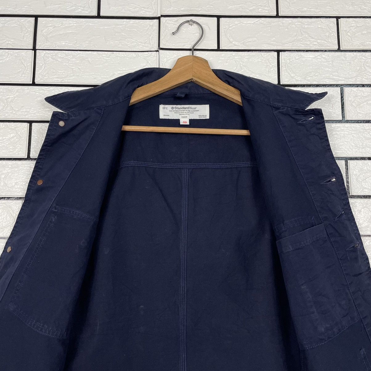 Japanese Brand Union Made Standard Wear Denim Jacket Size US M / EU 48-50 / 2 - 12 Thumbnail