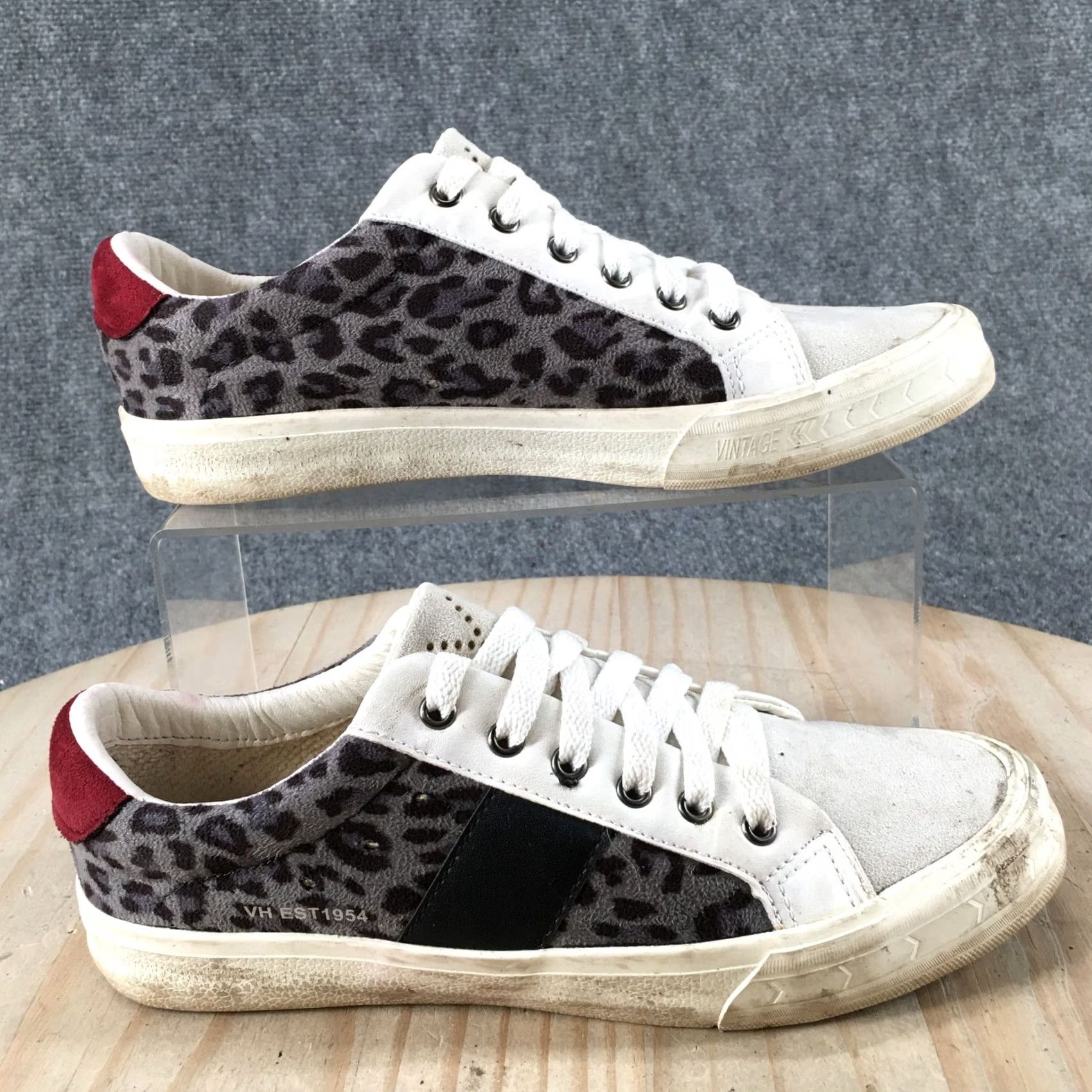 Vintage Havana Vintage Havana Shoes Womens 8.5 Dina Cheeta Multi Sneakers Grey Casual Low Top Size M / US 6-8 / IT 42-44 - 2 Thumbnail