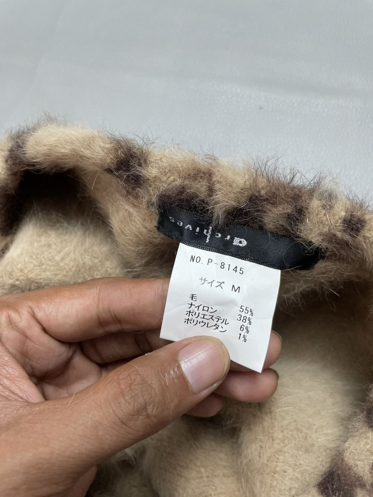 Japanese Brand Mohair Fur Leopard Design Bucket Hats Size ONE SIZE - 5 Thumbnail