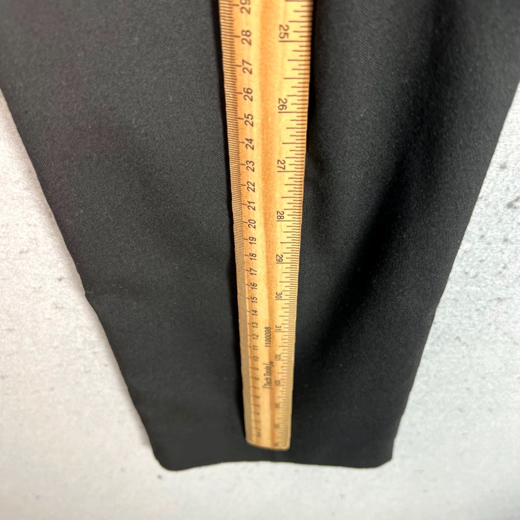 Mango Mango High-Waisted Black Tailored Pants Size 1 Pleated Womens Size 25" / US 0 / IT 36 - 6 Thumbnail