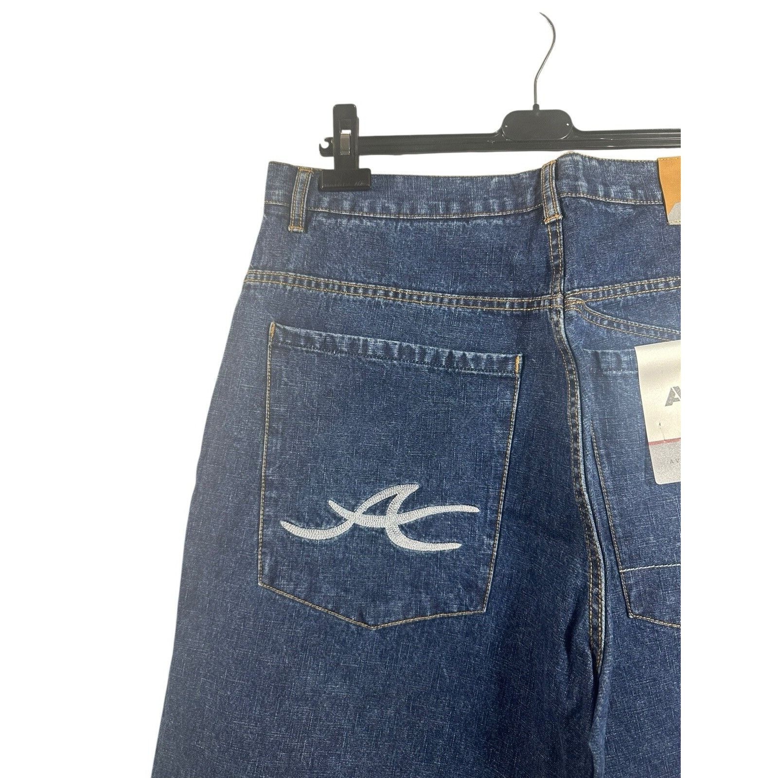 Avirex Vintage Avirex Baggy Denim Jeans Pelle Pelle Wide Leg Y2K Hi Size US 34 / EU 50 - 5 Thumbnail