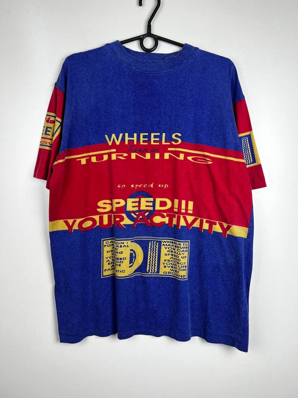 Vintage Speed Your Activity 90s racing vintage t-shirts size XL Size US XL / EU 56 / 4 - 1 Thumbnail