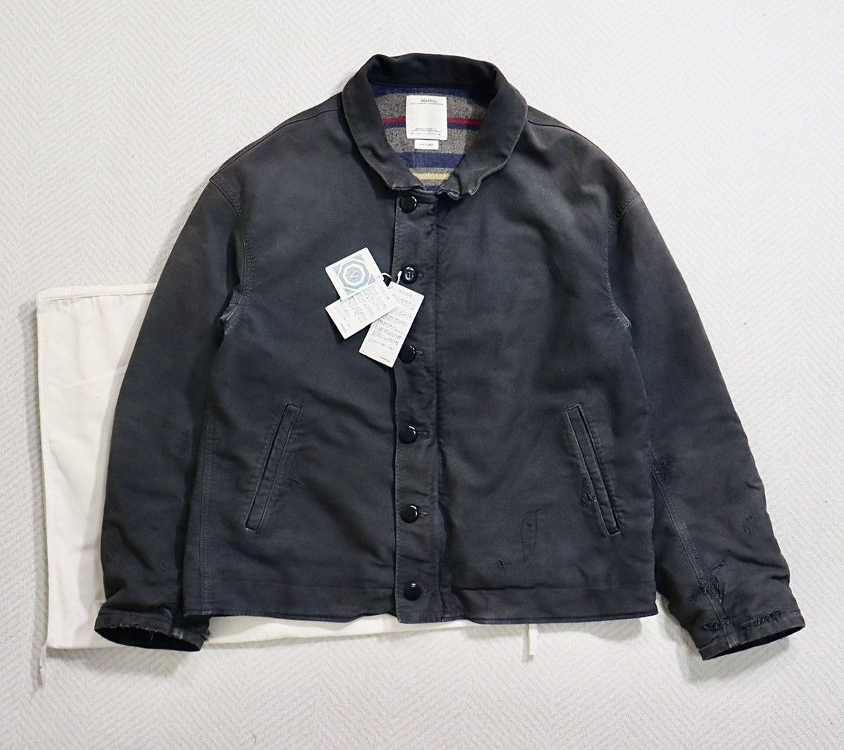 Visvim Visvim 22aw Purser Deck Jkt G.cords size4 navy | Grailed