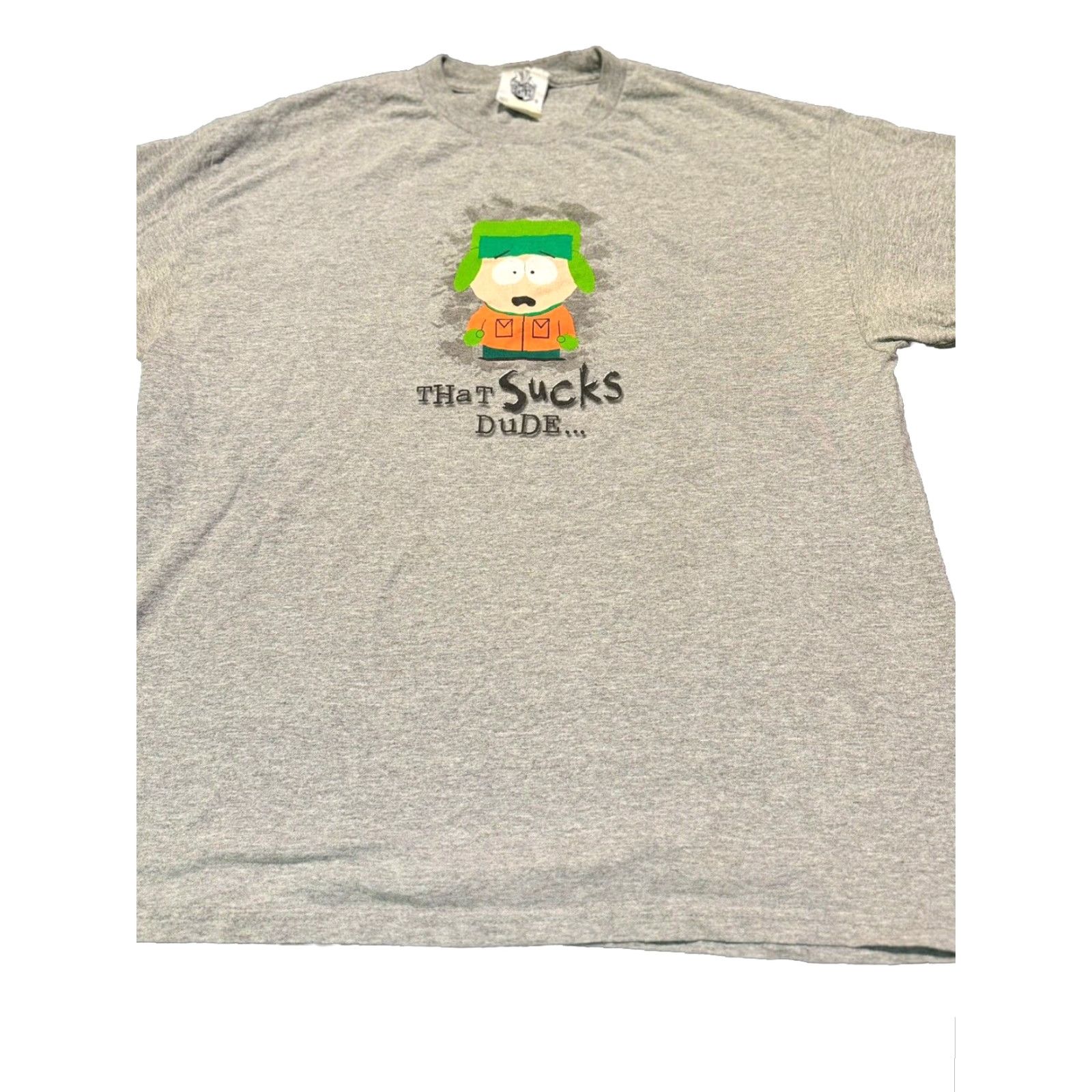 Vintage **VINTAGE 2006 SOUTH PARK KYLE THAT SUX DUDER T-SHIRT XL GRAY** User: VINTAGE 2006 SOUTH PARK KYLE THAT SUX DUDER T-SHIRT XL GRAY Size US XL / EU 56 / 4 - 2 Thumbnail