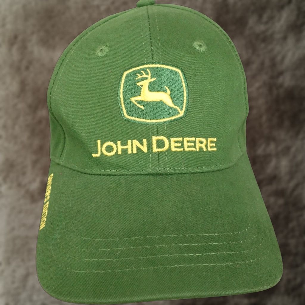 John Deere VINTAGE JOHN DEERE CAMOUFLAGE BASEBALL CAP STRAPBACK GREEN ONE SIZE MEN'S Size ONE SIZE - 1 Thumbnail