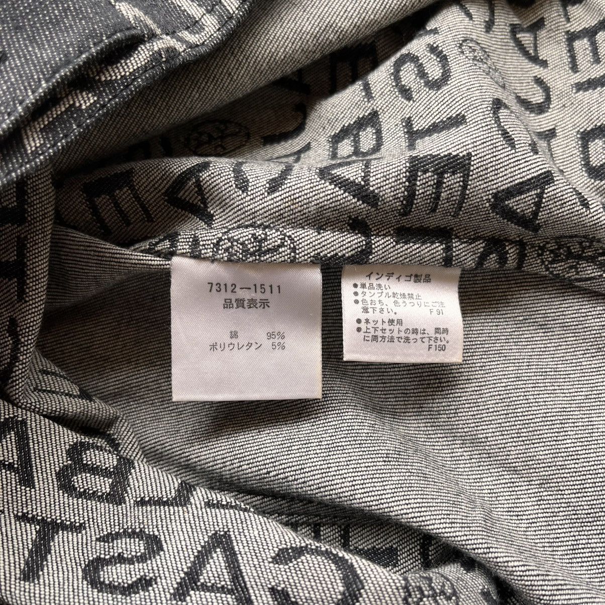 Jean Charles De Castelbajac Castel Bajac Sport Monogram Denim Jacket Size US M / EU 48-50 / 2 - 11 Thumbnail