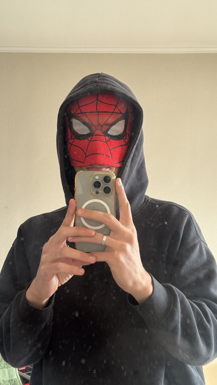 Marvel Comics Amazing Spider-Man vintage crazy Y2K Printed Web beanie Hat Size ONE SIZE - 2 Thumbnail