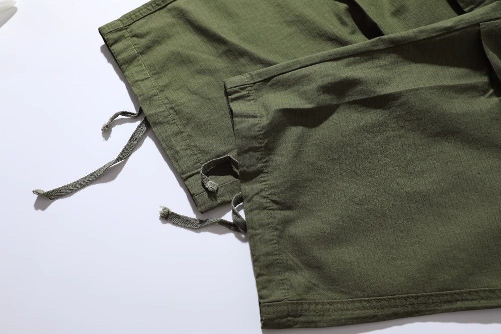 Designer × Japanese Brand Loose outdoor wide-leg casual drawstring cargo trousers Size US 32 / EU 48 - 5 Thumbnail