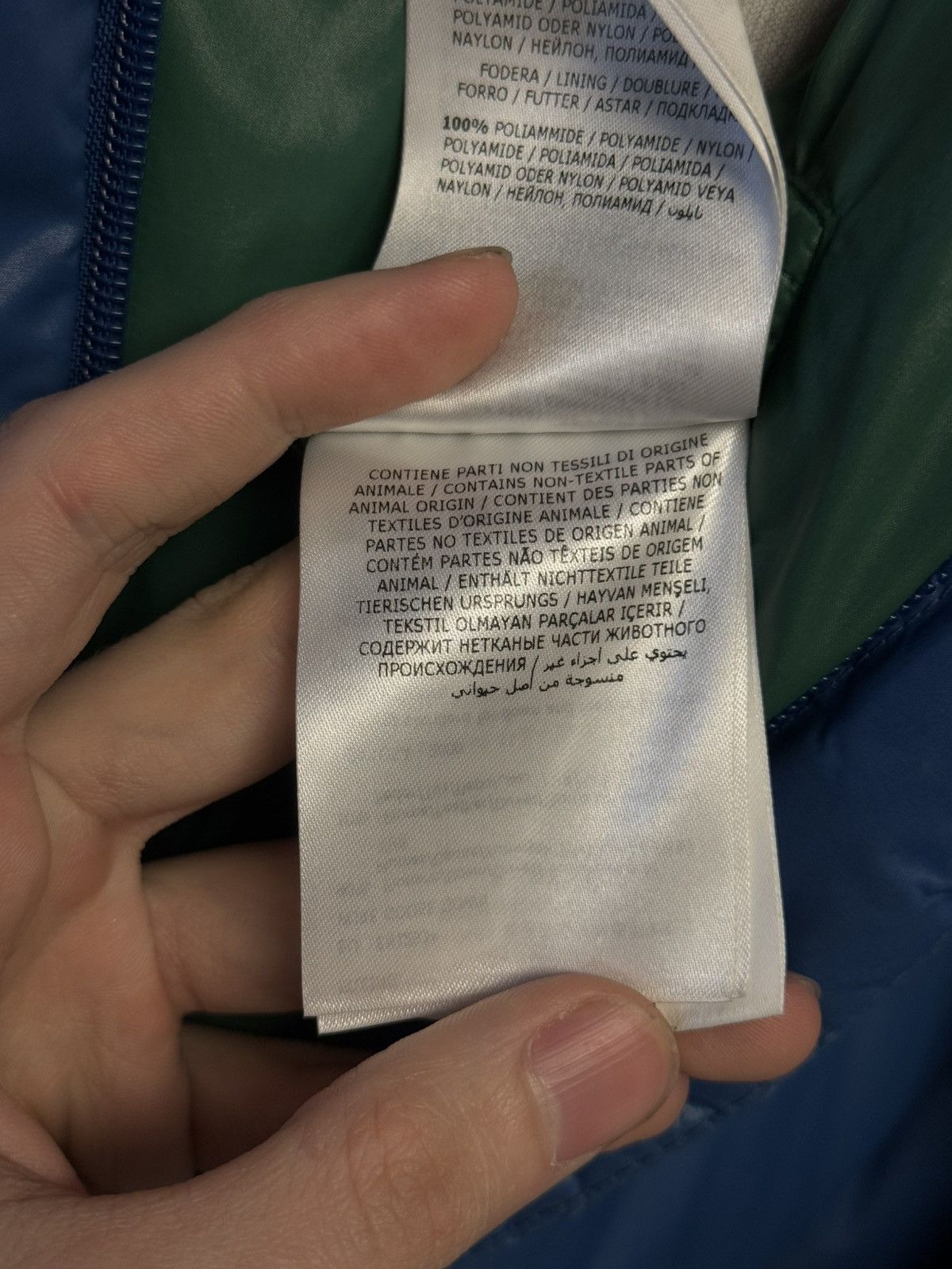 Moncler Moncler Suginami Giubbotti Men Size (2) Blue Green $1770 Size US M / EU 48-50 / 2 - 17 Thumbnail