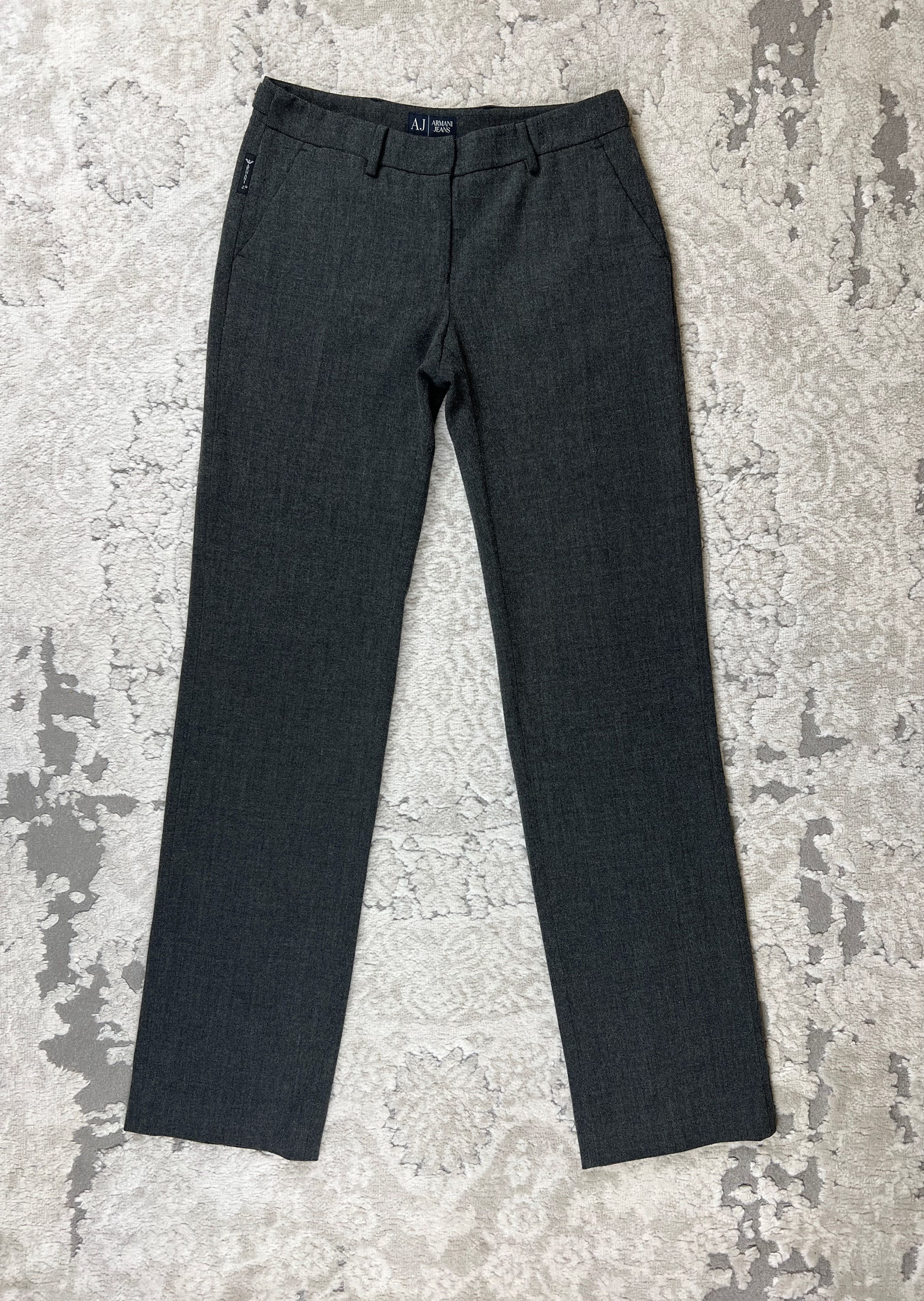 Armani Armani Jeans Dress Pants Tailored Trousers EU38/US26 Size 26" / US 2 / IT 38 - 1 Thumbnail