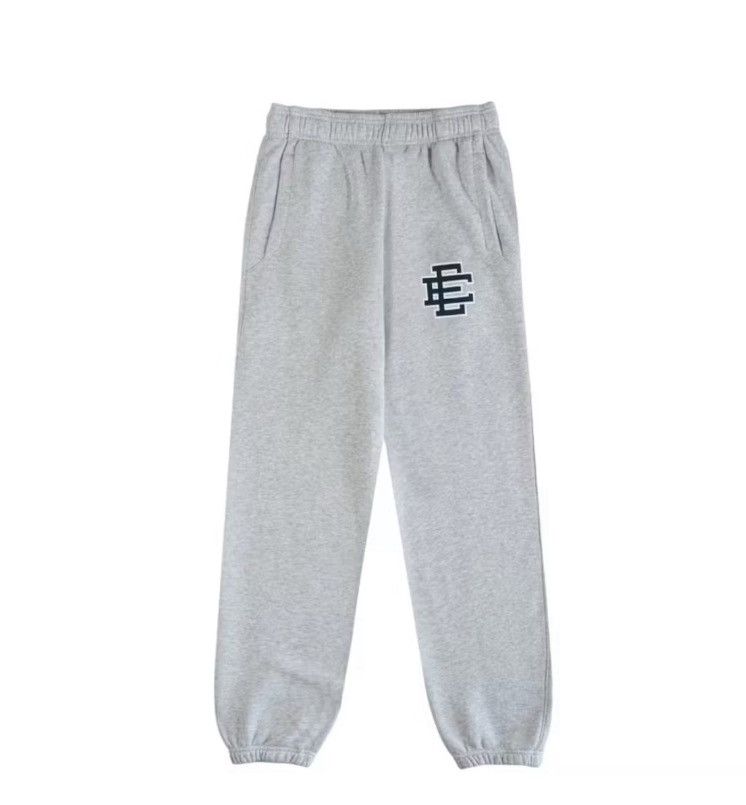 Eric Emanuel Eric Emanuel EE grey w navy sweatpants cuffed large Size US 32 / EU 48 - 1 Thumbnail