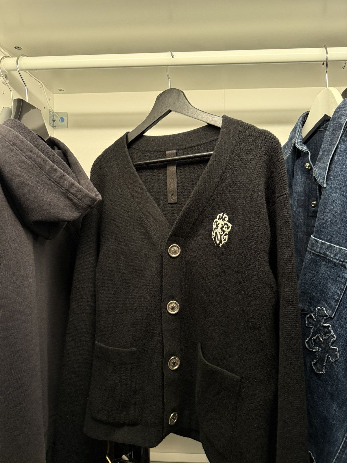 Chrome Hearts Chrome hearts dagger cardigan Size US S / EU 44-46 / 1 - 3 Thumbnail