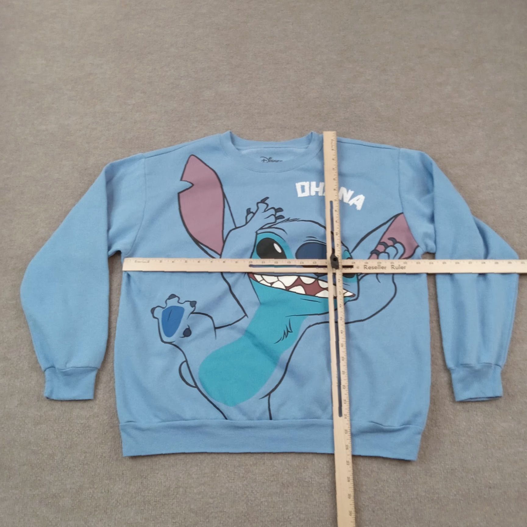 Disney Disney Stitch Crew Neck Pullover Sweater Womens 2XL Blue Size XXL / US 16-18 / IT 52-54 - 2 Thumbnail
