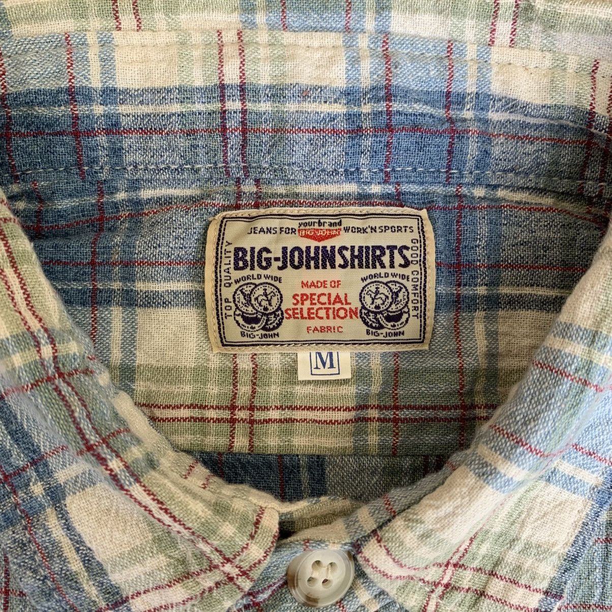 Big John 90’s Big John Plaid Work Flannel Size US M / EU 48-50 / 2 - 3 Thumbnail